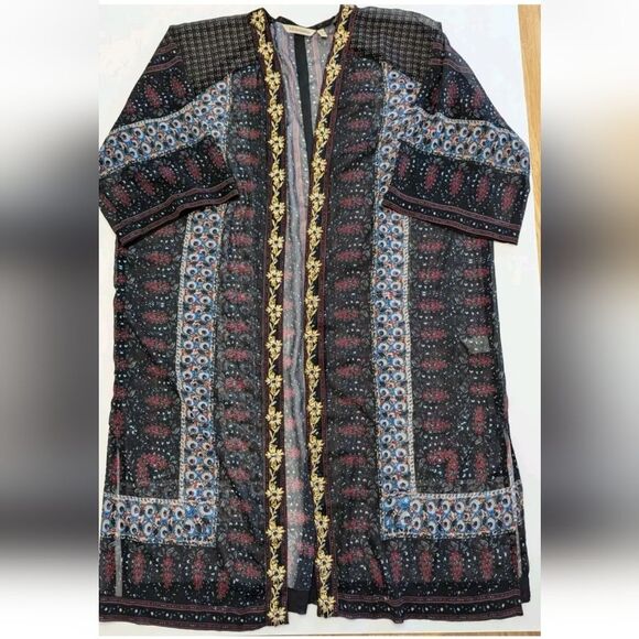 Chic Bohemian Kimono Cardigan - Picture 3 of 12